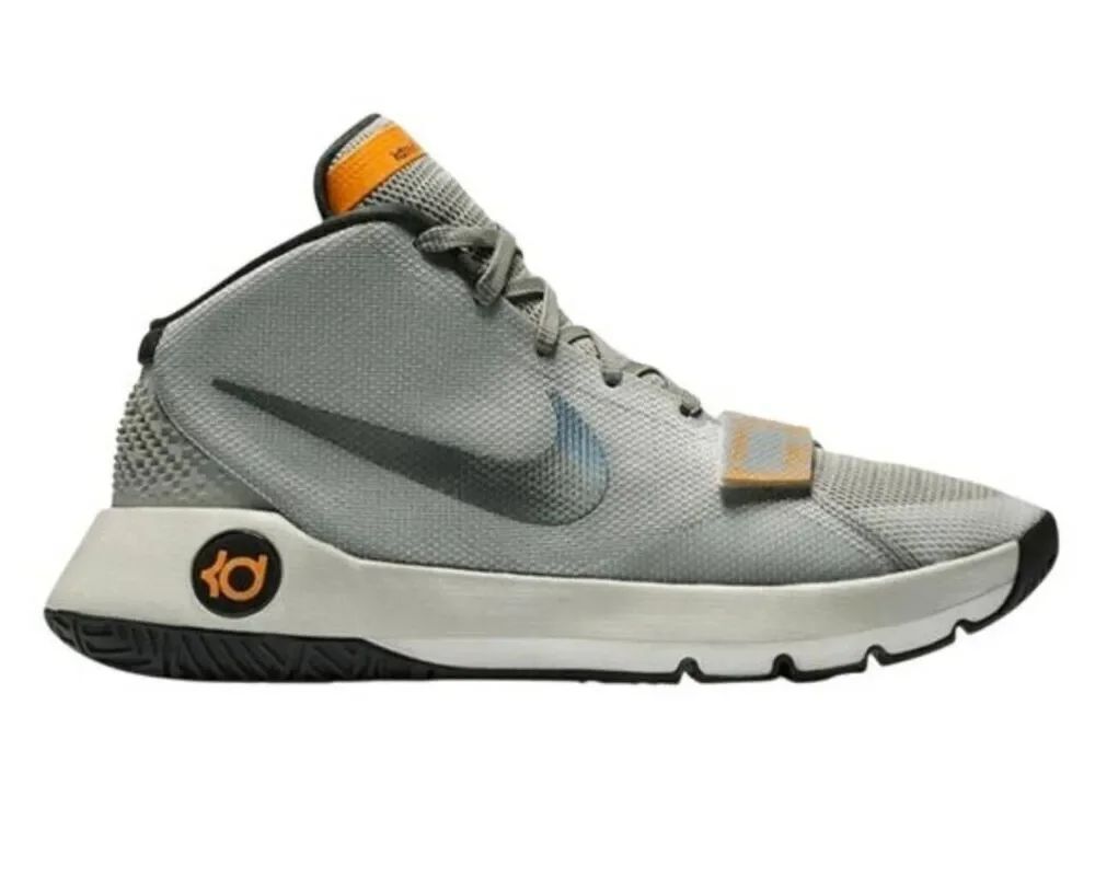 NIKE KD Trey 5 III 'Light Grey Yellow' Basketball Shoes Size 11.5